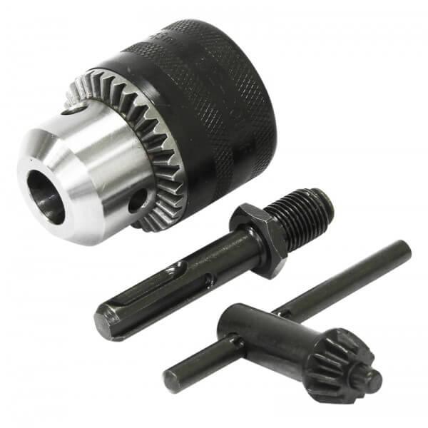 Rolson 3pc Drill SDS Adaptor & Key 13mm Chuck