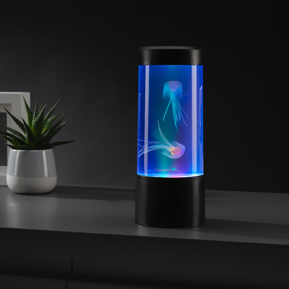 Round Jelly Fish Lamp Battery and USB
