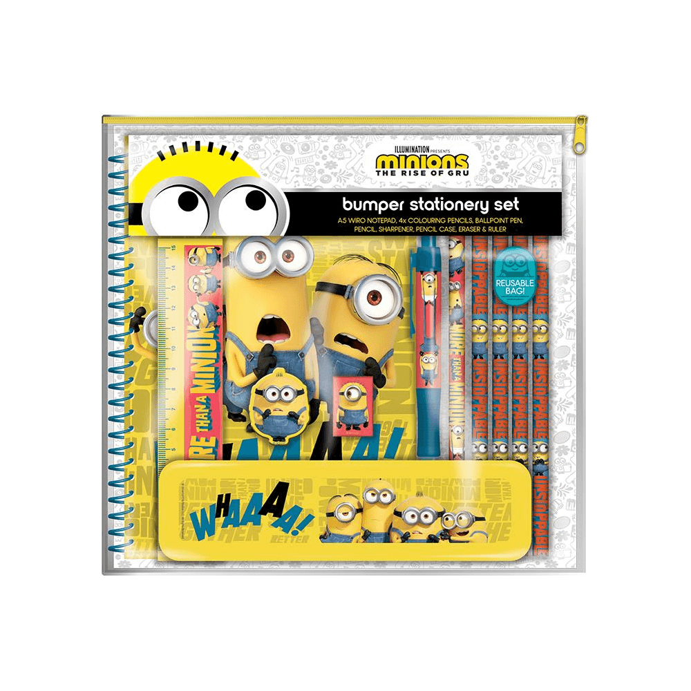 Minions 2 More than a Minion Bumper Stationery Set
