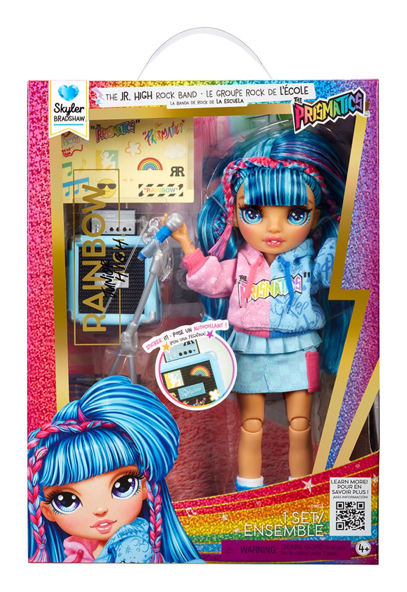 Rainbow High Jr High Rockband Feature Doll - Skyler