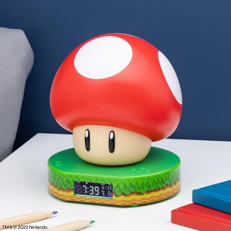 Super Mushroom Digital Alarm Clock