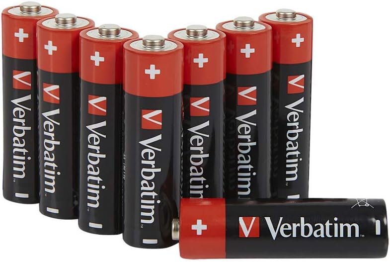Verbatim AA Battery Alkaline 8 Pack (Hangcard)