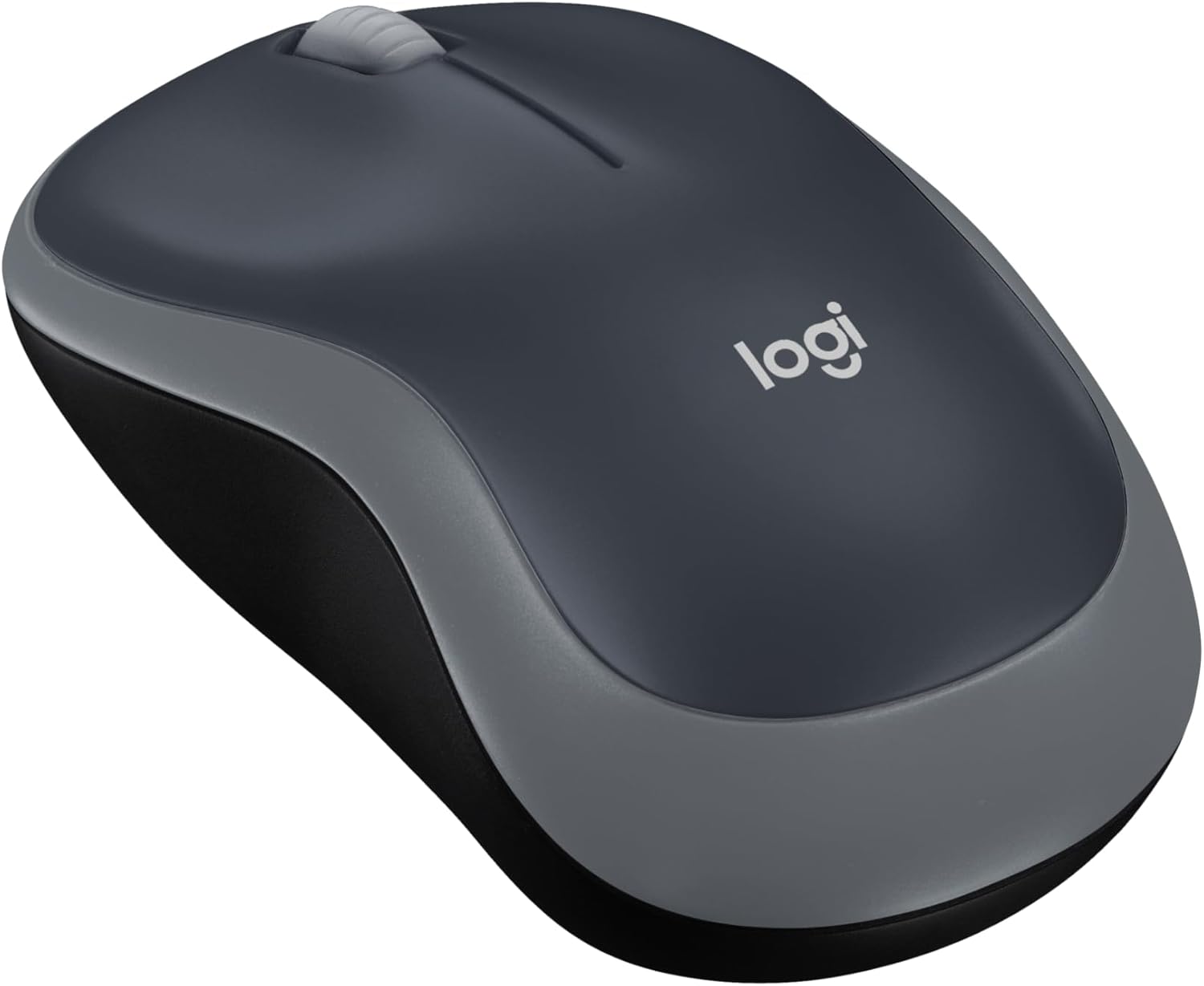 Logitech Wireless Mouse, 2.4GHz with USB Mini Receiver, 12-Month Battery Life, 1000 DPI Optical Tracking, Ambidextrous, Compatible with PC, Mac, Laptop - Grey