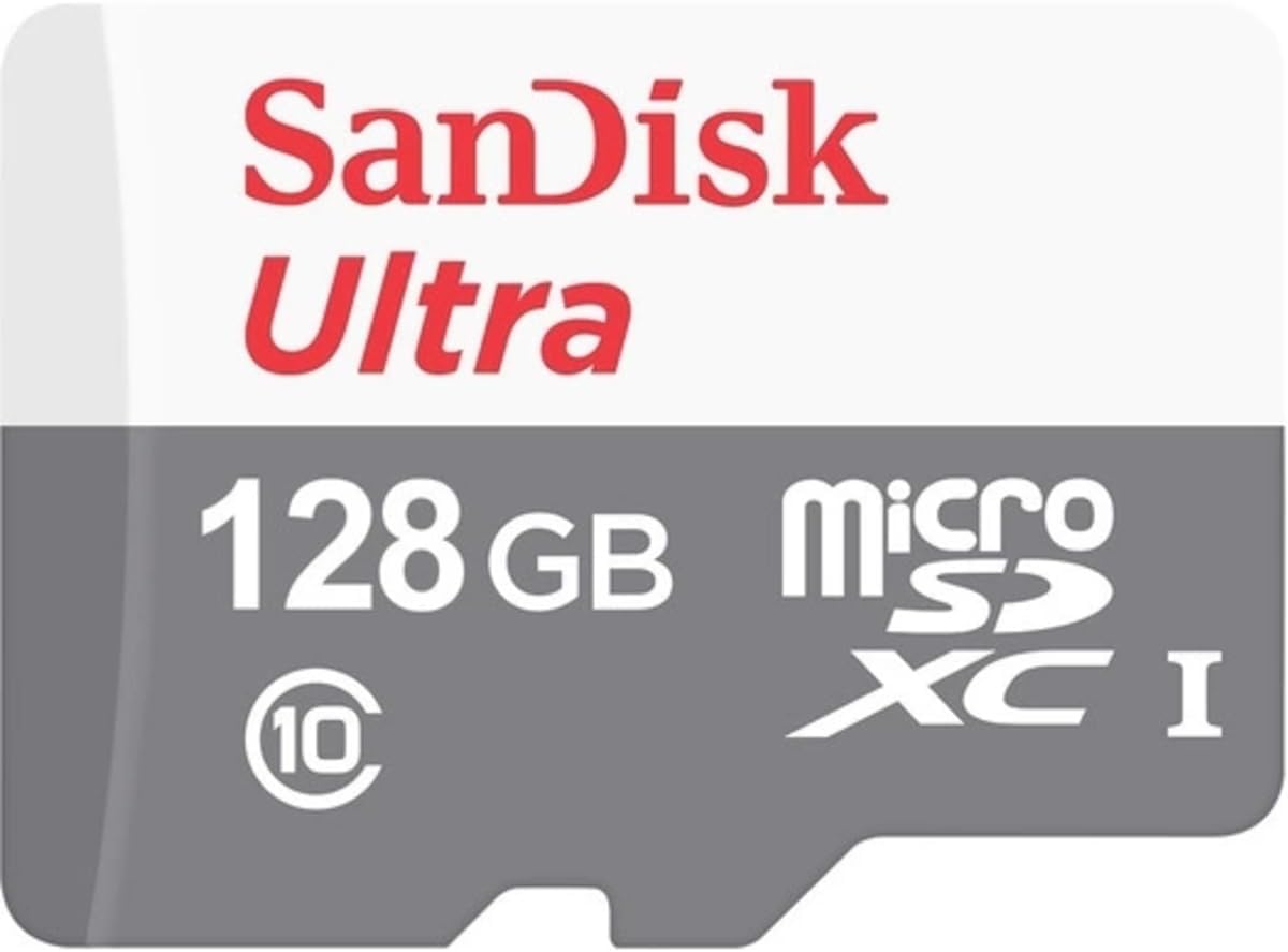 SanDisk 128GB Ultra microSDXC UHS-I Class 10 Memory Card 100 MB/s