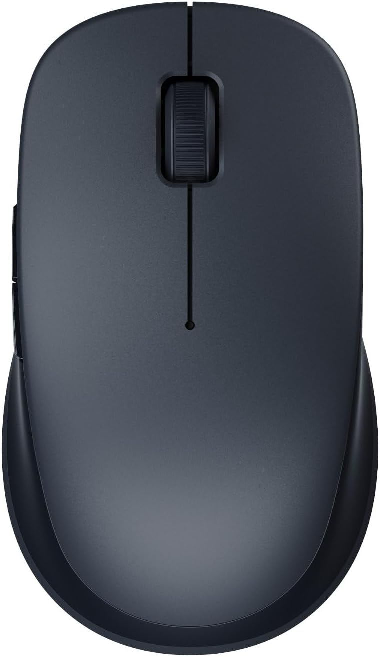 Xiaomi Wireless Mouse Dual Mode 2 – Dual Bluetooth & 2.4GHz, Ergonomic Design, Silent Clicks & Adjustable DPI – Black