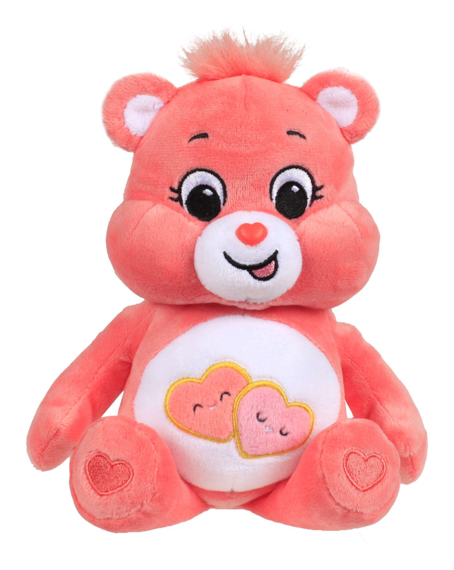 Care Bears 22cm Plush - Love-A-Lot Bear (Eco Tray)