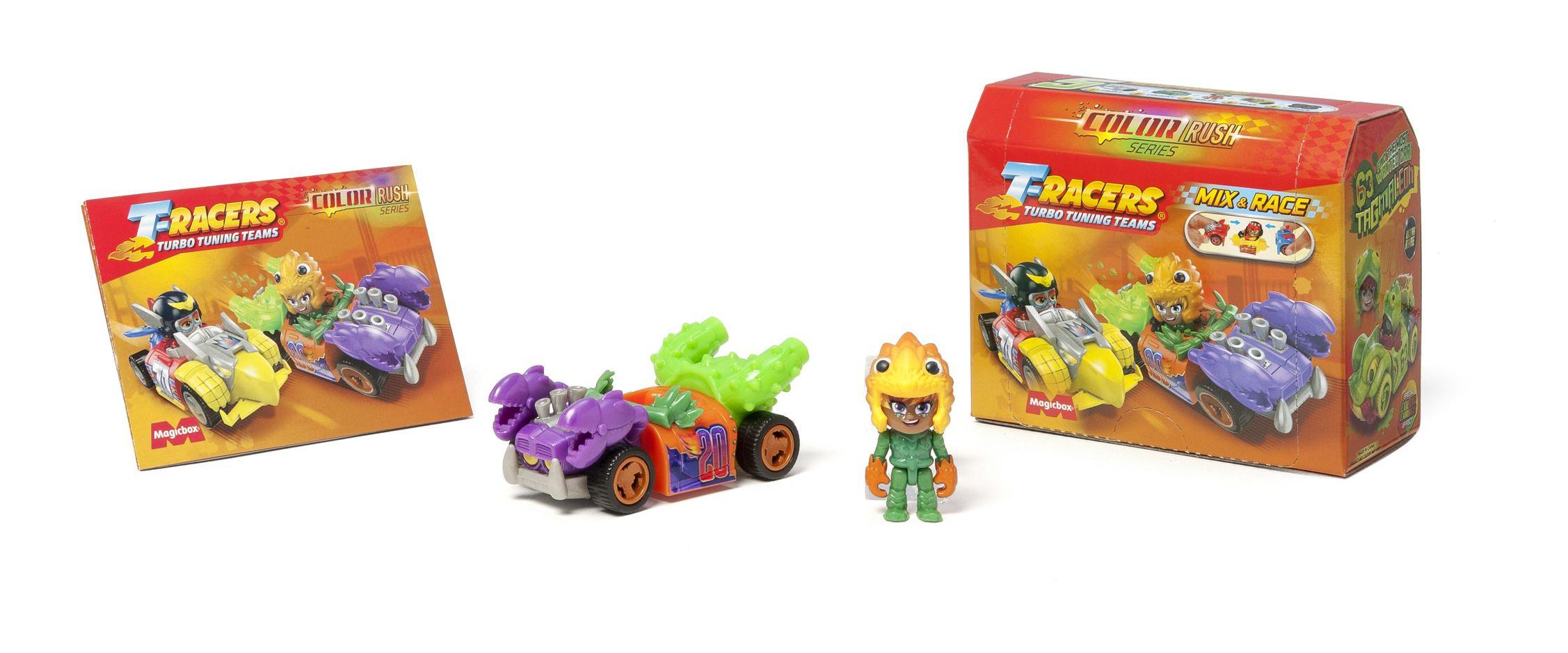 T-Racers - Colour Rush Race Car & Racer