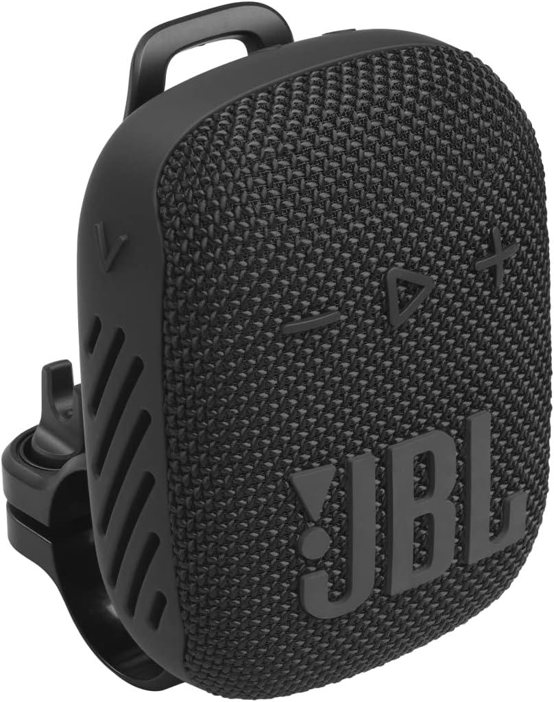 JBL Wind 3s Bluetooth Handlebar Speaker, Black