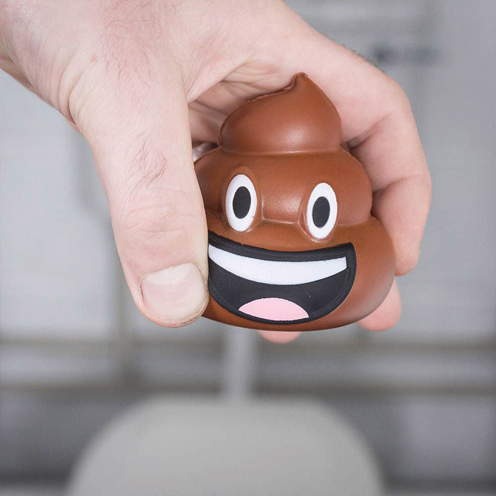 #Winning Poo Stress Ball - Squeezy Emoji Fun