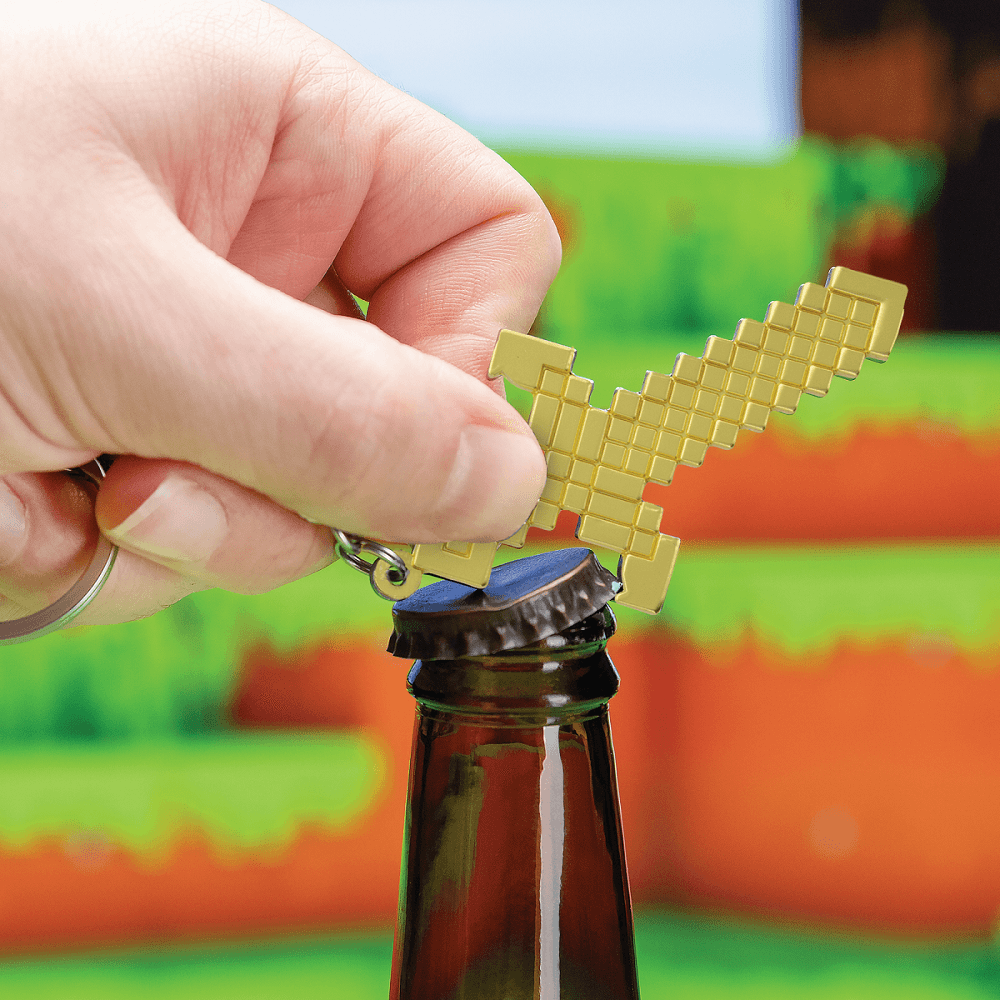 Minecraft Sword Bottle Opener