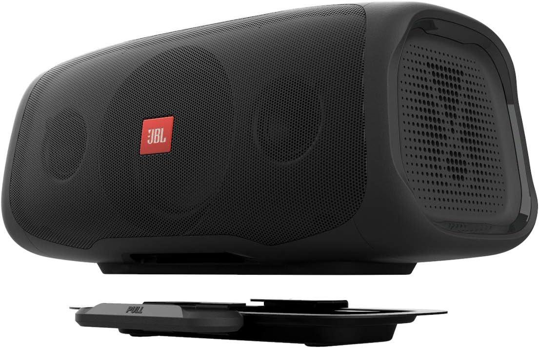 JBL BassPro GO - in-Vehicle Powered subwoofer & Full-Range Portable Bluetooth Speaker Black