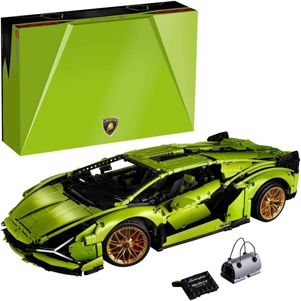 LEGO Technic Lamborghini Sián FKP 37 Race Car Model Building Kit, Advanced Collectible Set