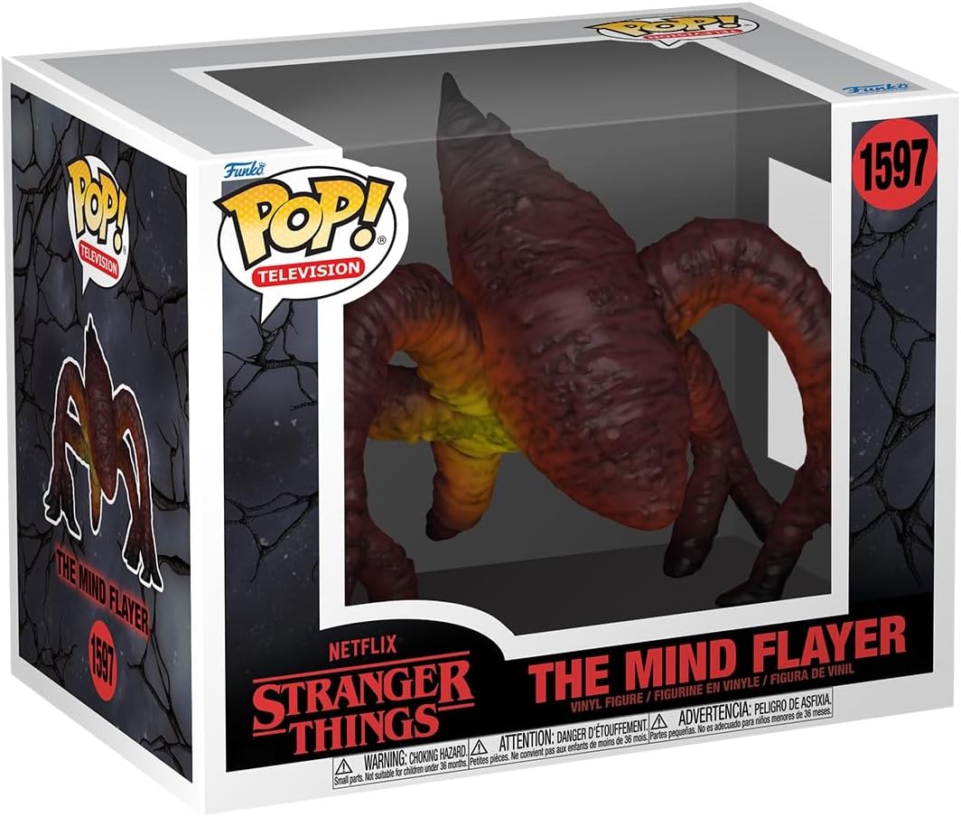 Funko Pop! Super: ST Rift - Monster - Mind Flayer - Stranger Things - Vinyl Collectible Figure