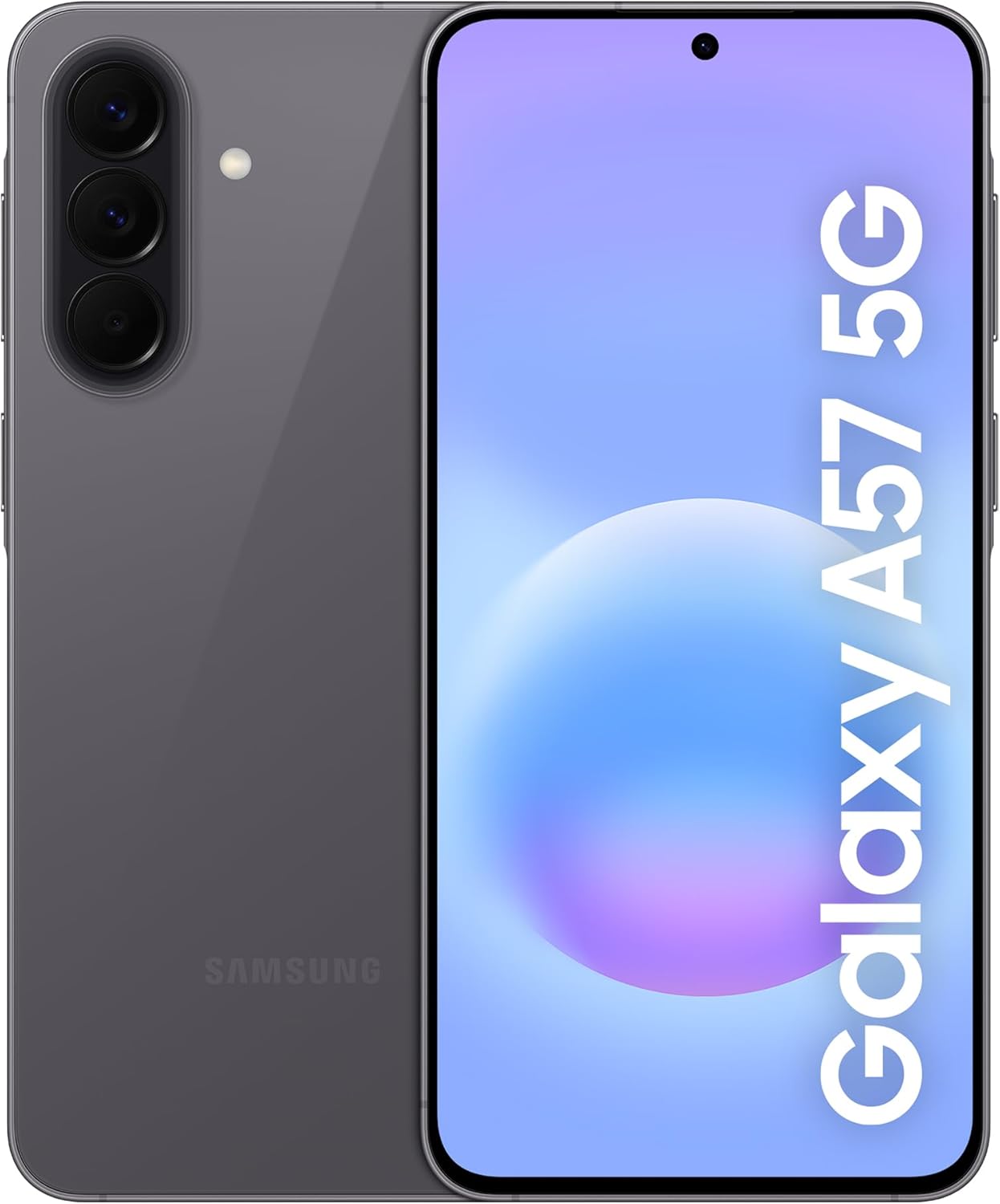 Samsung Galaxy A57 - Awesome Charcoal, 5G, 8GB, 256GB - Ultra-Slim Design, AI-Powered Performance