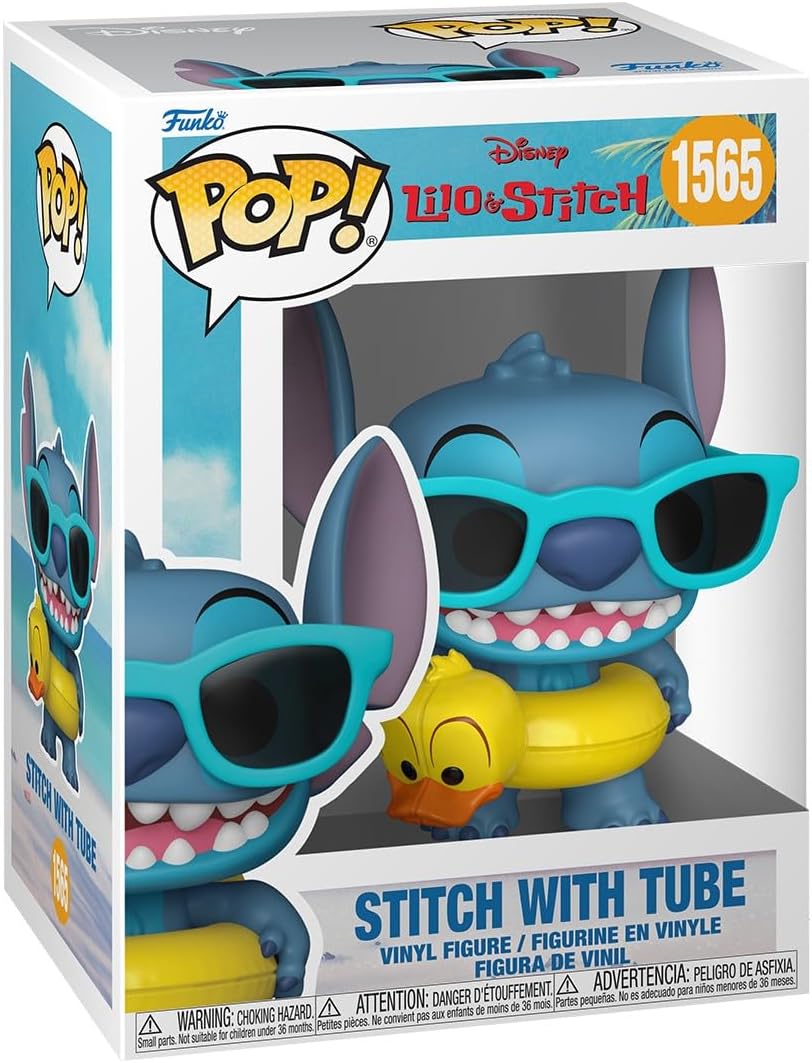 Funko Pop! Vinyl Figure - Disney's Lilo & Stitch - Stitch with Tube