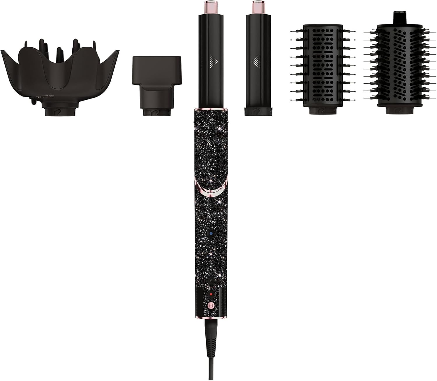 Shark FlexStyle Sparkle – Black Diamond Limited Edition 5-in-1 Air Styler & Hair Dryer Gift Set HD440JBUK