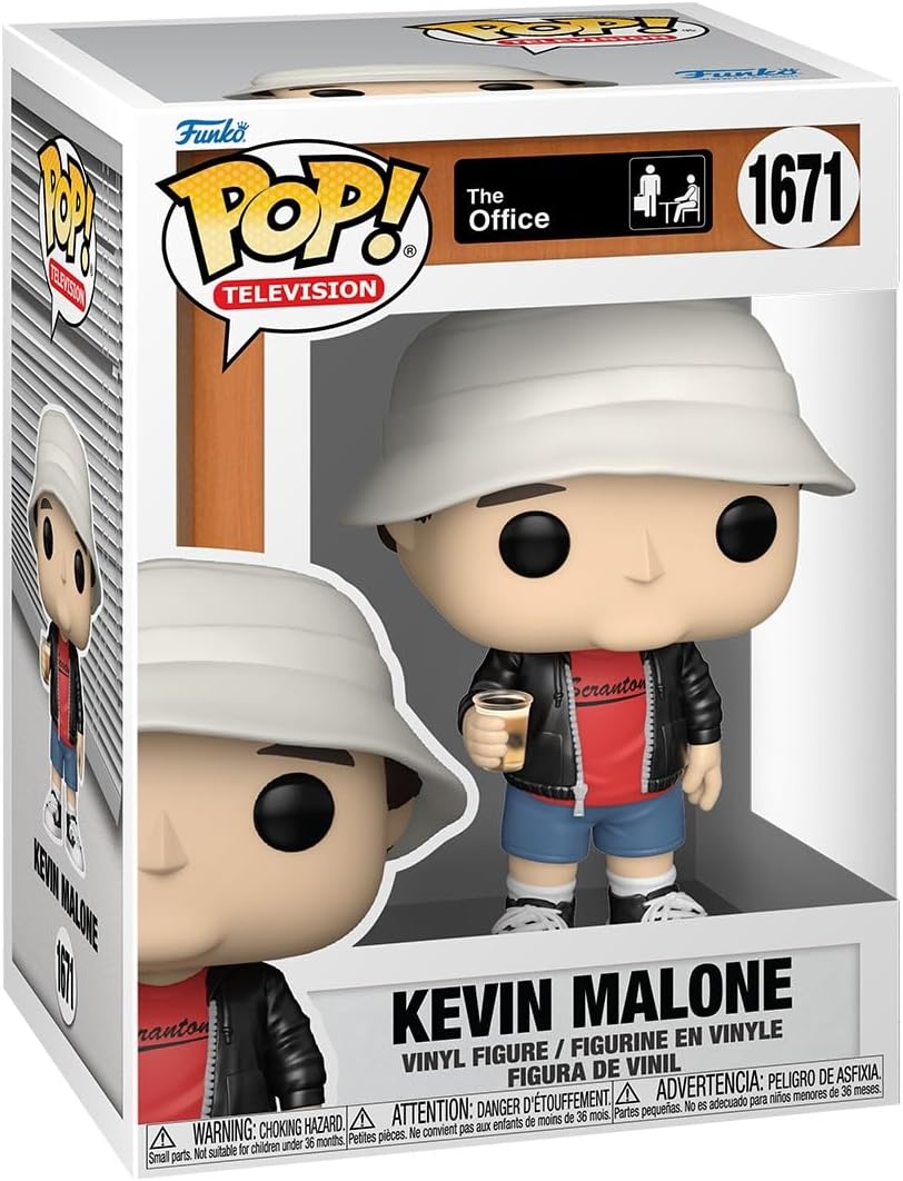 Funko Pop! Television: The Office S9 - Kevin Malone - Collectable Vinyl Figure