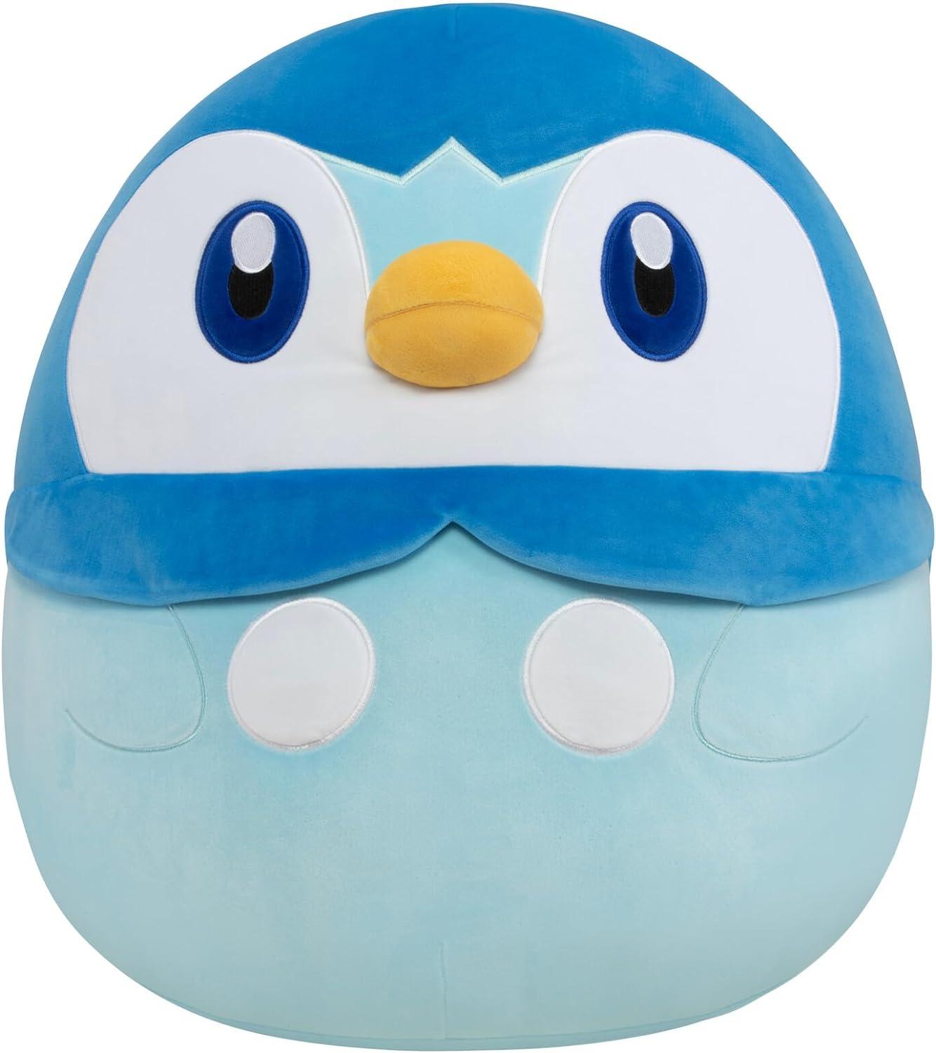 Squishmallows Original 14-Inch Pokémon Piplup Medium-Sized Ultrasoft Plush