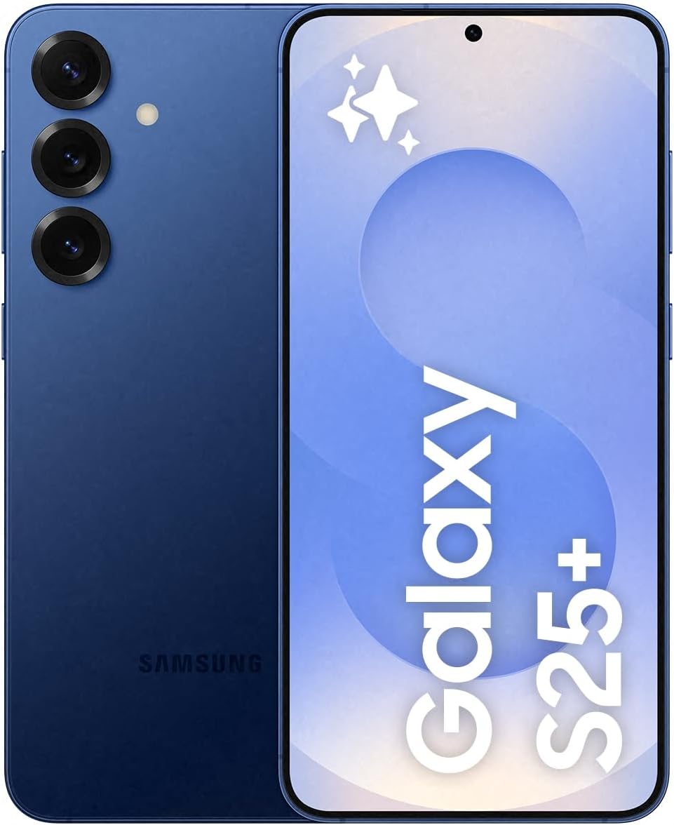 Samsung Galaxy S25+ AI Smartphone, Navy, Galaxy AI, 12GB Memory, 512GB Storage, 50MP Camera