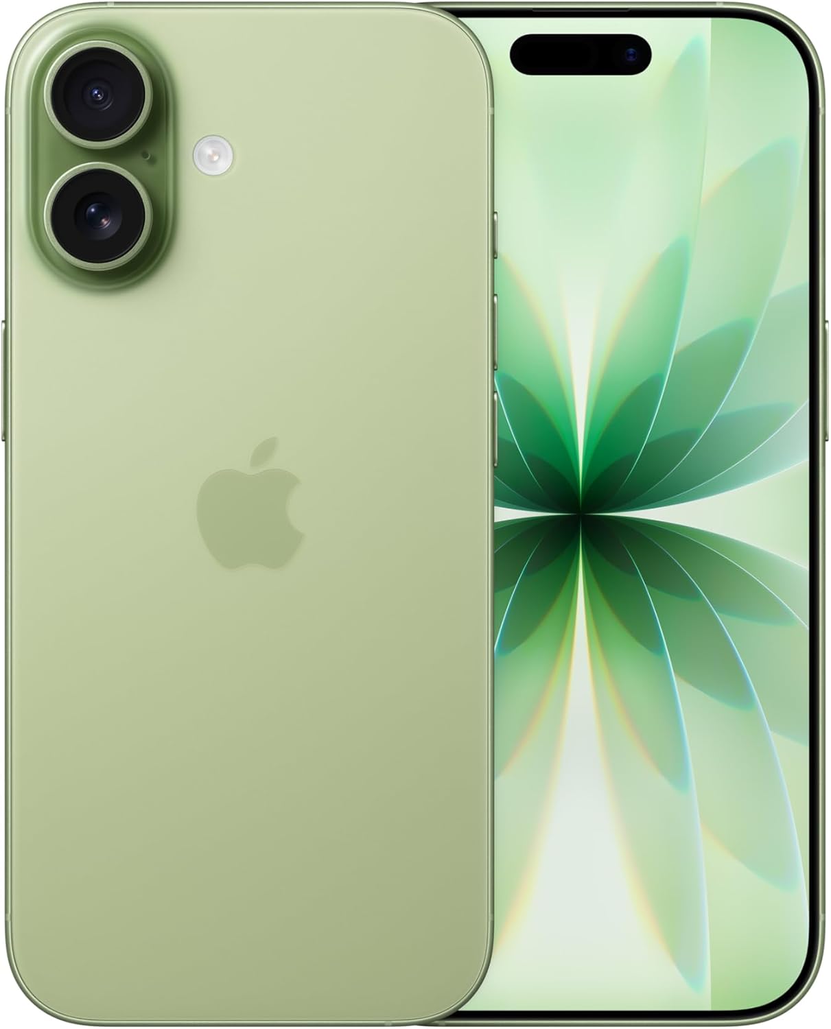 Apple iPhone 17 256GB Sage: 6.3-inch Display with ProMotion, A19 Chip, Center Stage Front Camera for Smarter Group Selfies, Improved Scratch Resistance, All-Day Battery Life