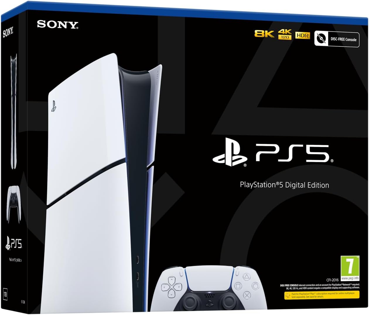 PlayStation 5 PS5 Digital Edition (Slim)