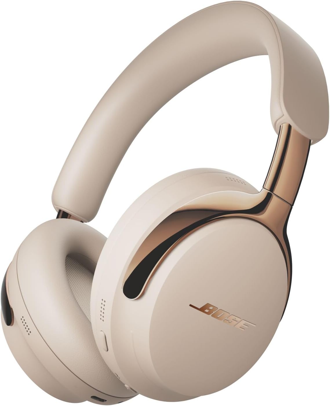 Bose QuietComfort Ultra Bluetooth Headphones (2nd Gen), Wireless Headphones with Spatial Audio, Over Ear Noise Cancelling with Mic, Up to 30 Hours of Play time, Driftwood Sand - Limited Edition