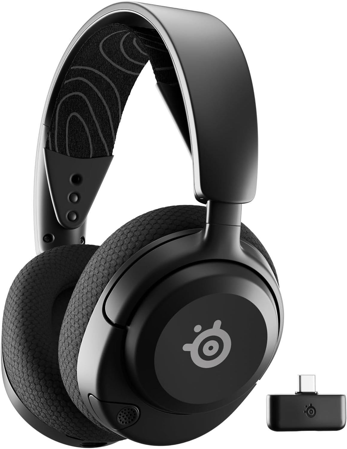 SteelSeries Arctis Nova 5 Wireless Multi-System Gaming Headset - Neodymium Magnetic Drivers - 100+ Audio Presets via App - 60H Battery - 2.4GHz or BT - ClearCast Gen2.X Mic - PC, PS4/5, Switch, Mobile