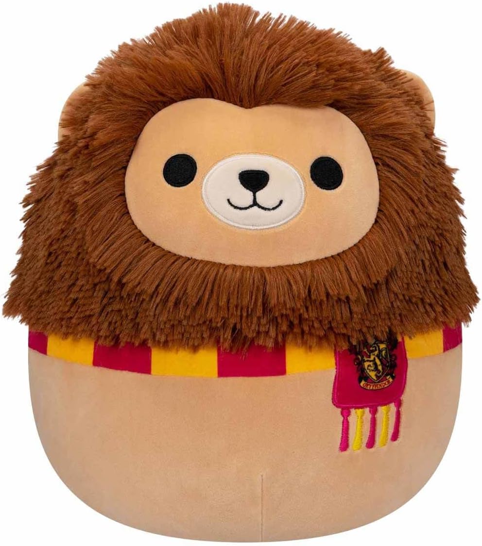Squishmallows 8-Inch Harry Potter Character Plush Toys - Gryffindor Lion