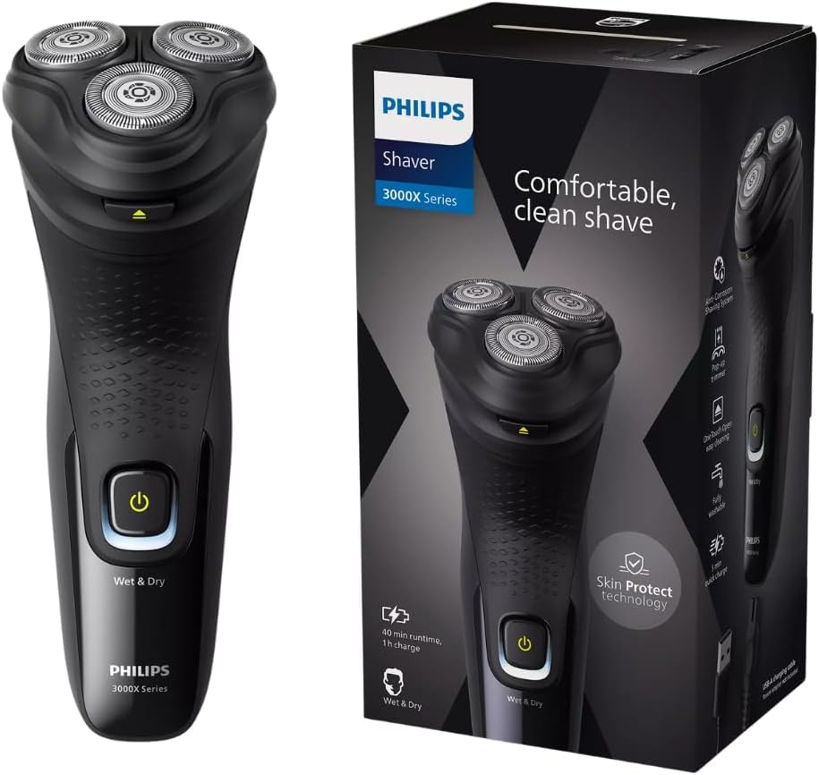 Philips Series Electric Shaver for Men, Wet & Dry, ComfortCut Blades ...