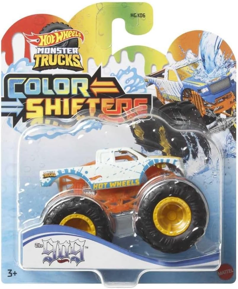 Hot Wheels Monster Trucks 1:64 Colour Shifters Assortment, Random Delivery