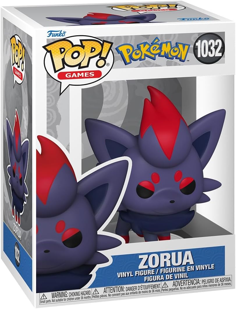 Pop! Vinyl Pokemon Zorua Figure - Collectible Toy