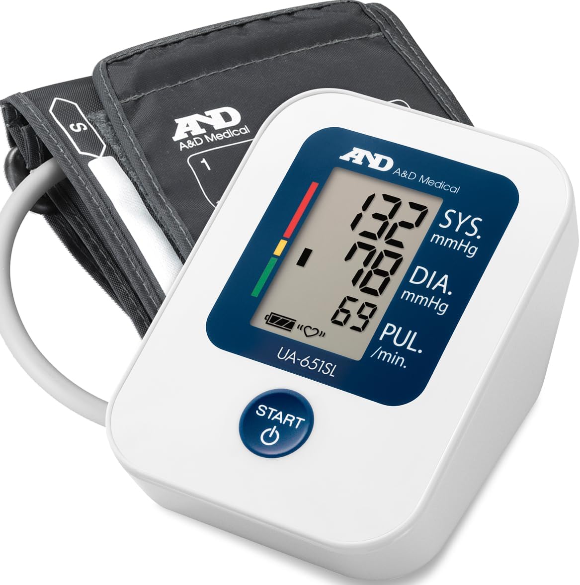 A&D Medical Blood Pressure Monitor BIHS Approved UK Blood Pressure Machine with large cuff