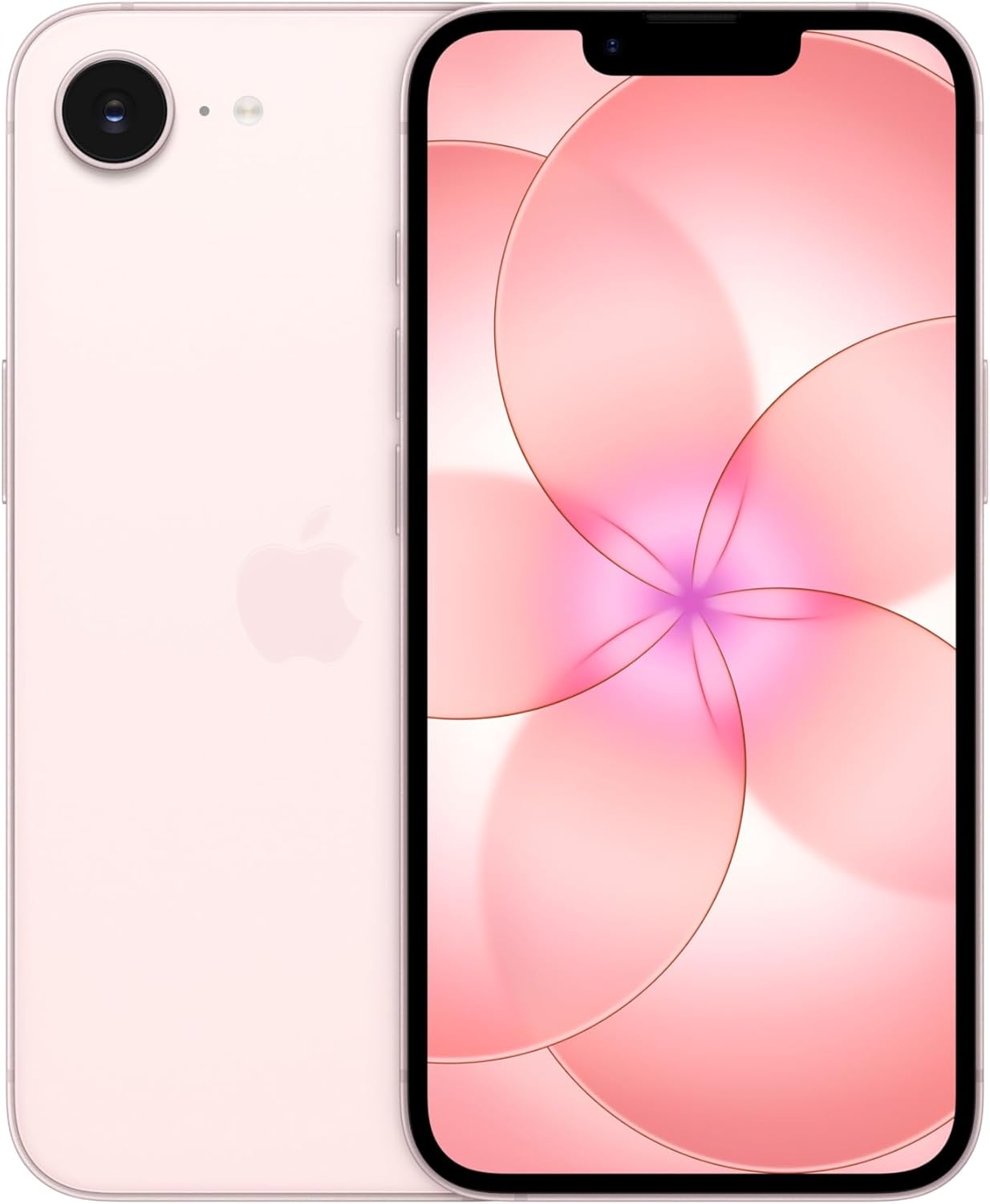 Apple iPhone 17e 256GB: Soft Pink, 6.1-inch Super Retina XDR Display, A19 Chip, All-Day Battery Life, 48MP Fusion Camera