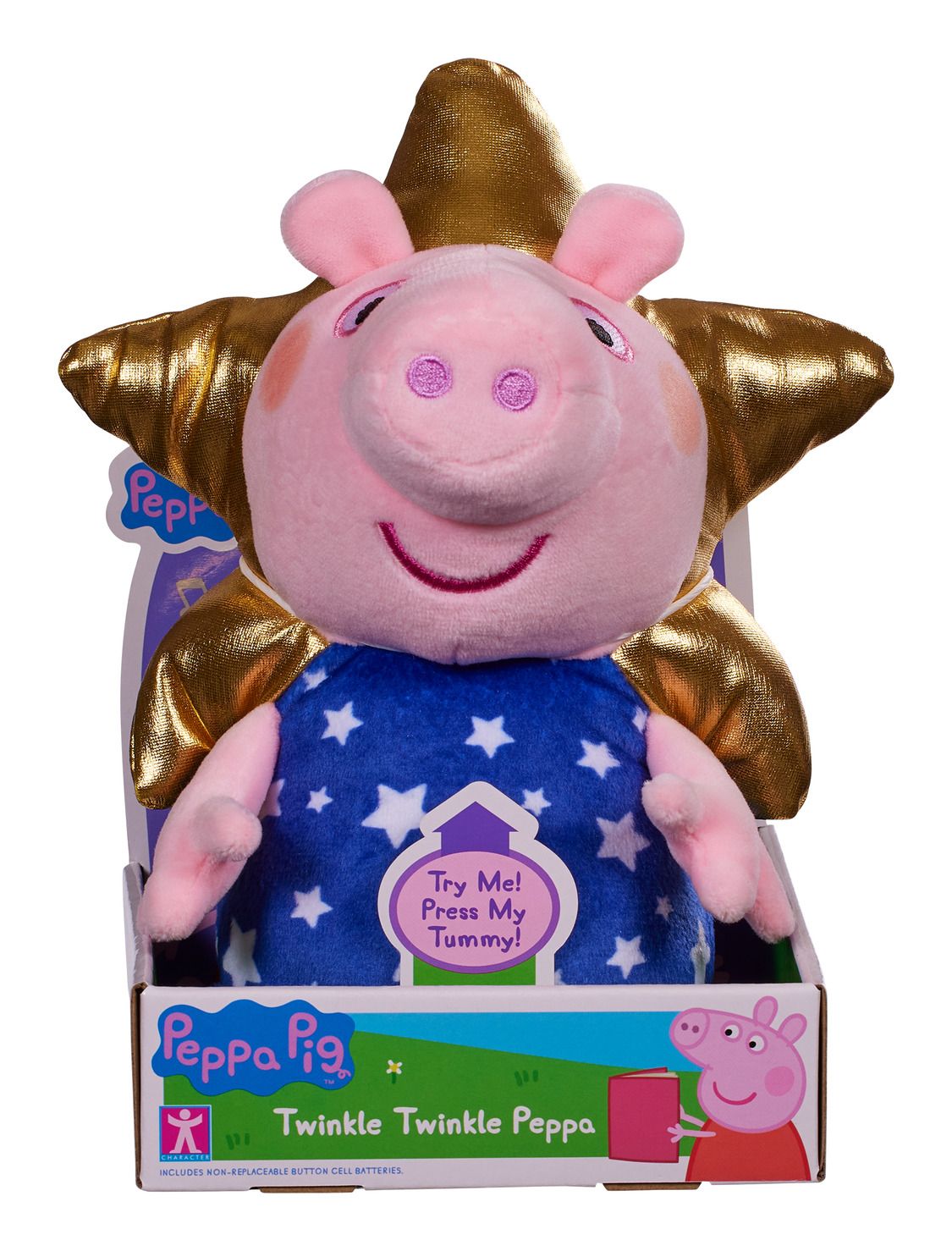 Peppa Pig Nursery Rhymes Soft Toy -Twinkle Twinkle