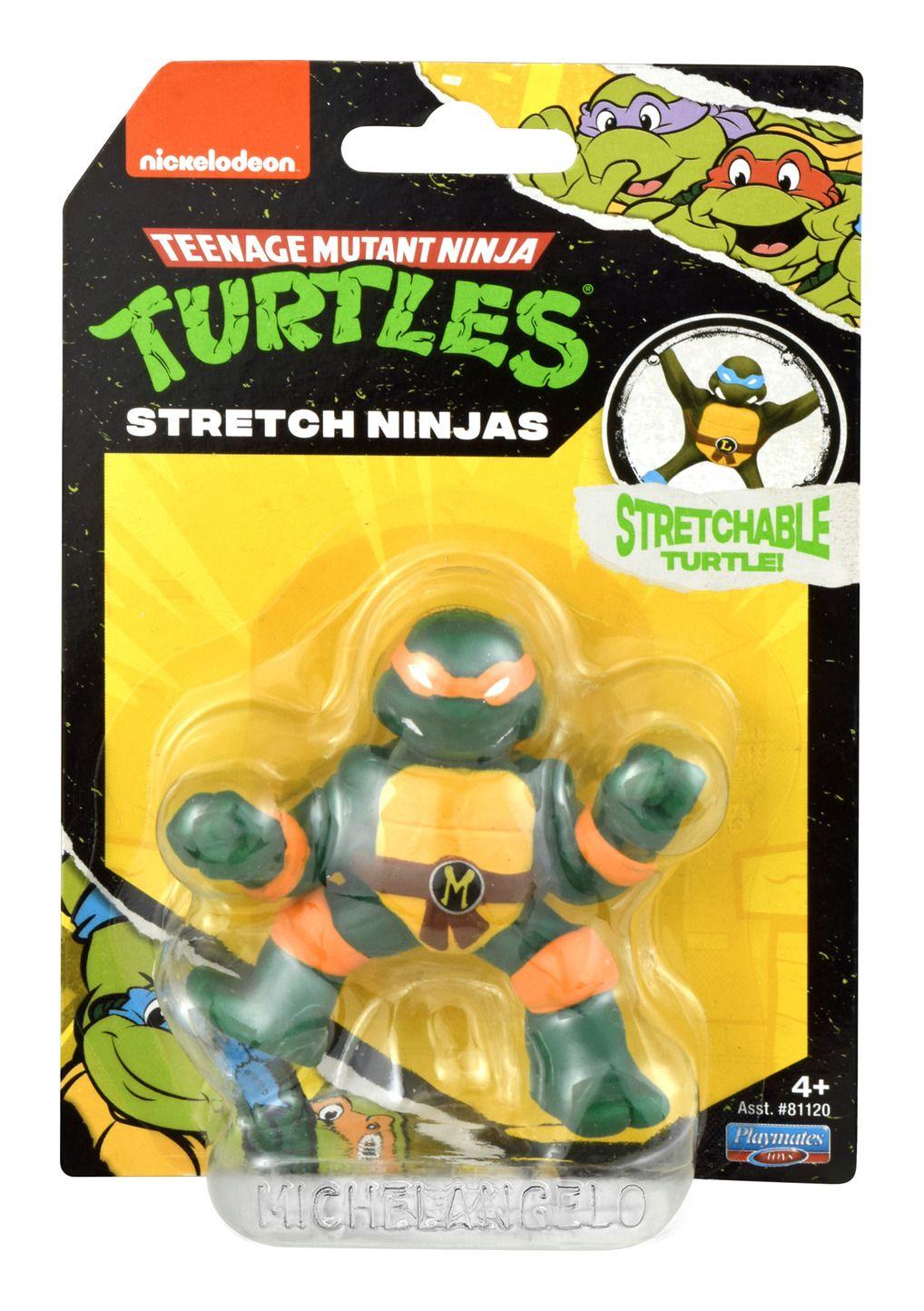 Teenage Mutant Ninja Turtles Mini Ninja Stretch Figure, Michelangelo