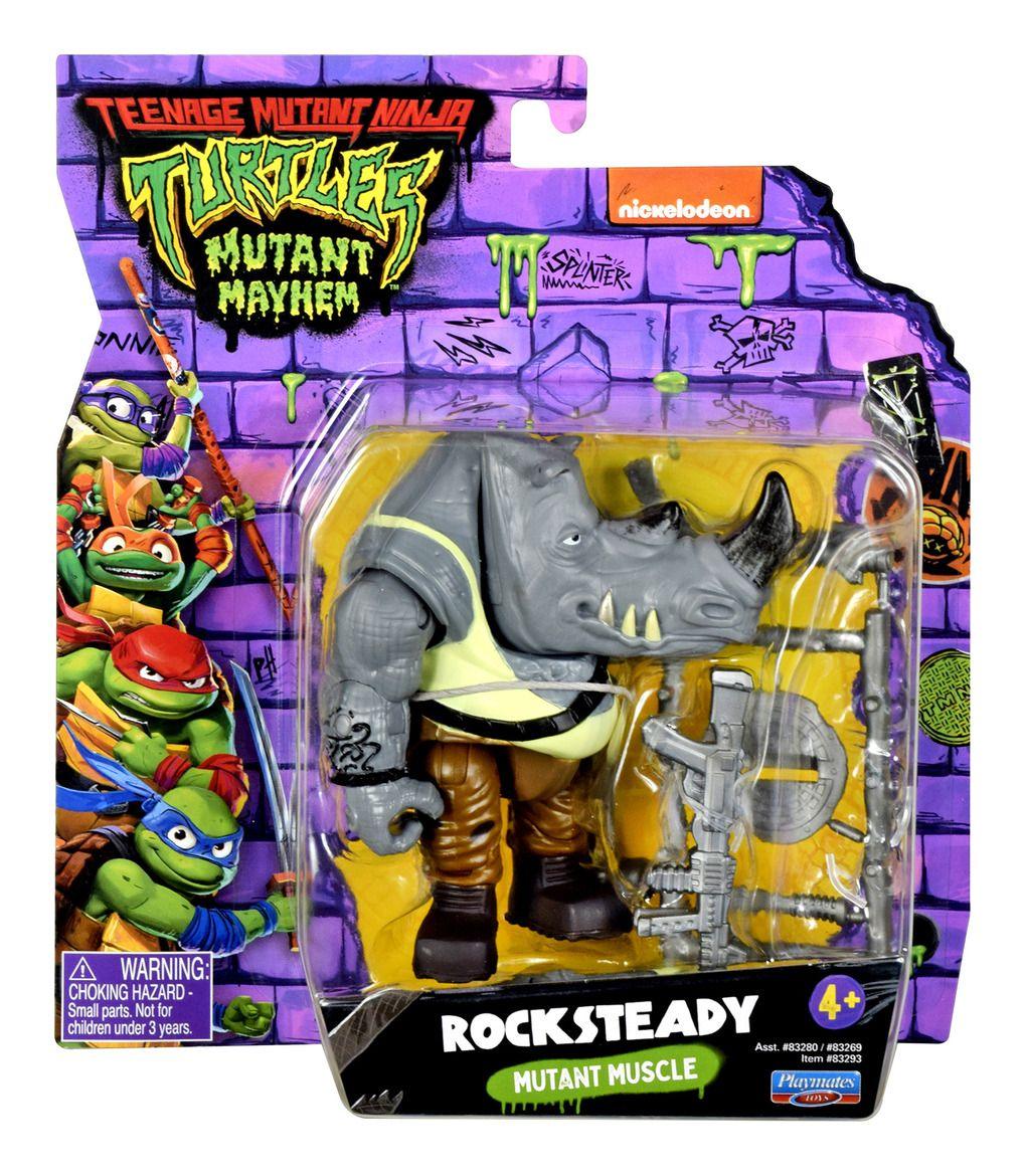 Teenage Mutant Ninja Turtles Movie Basic Figures Rocksteady