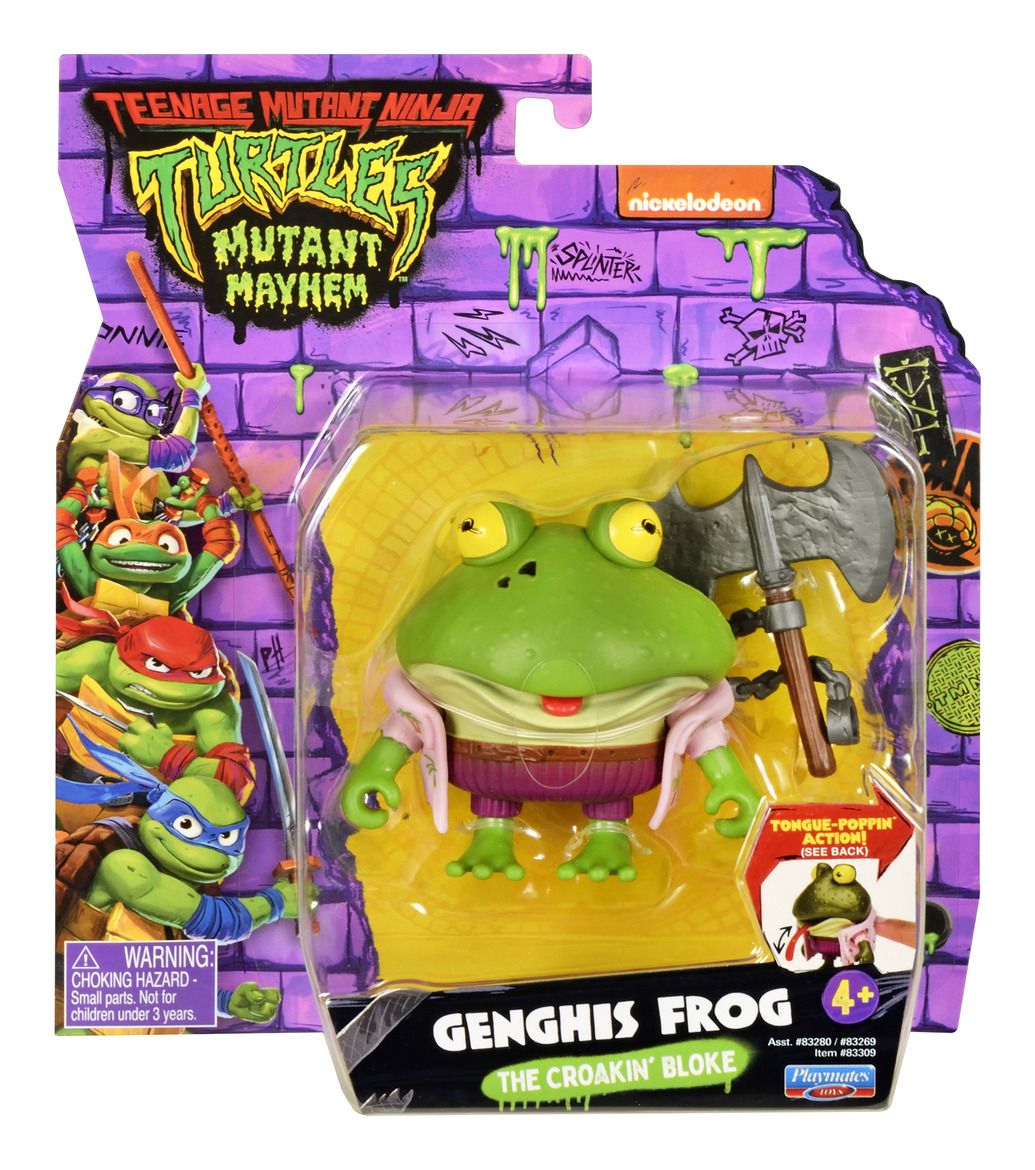 Teenage Mutant Ninja Turtles Movie Figures - Mutant Gengis Frog