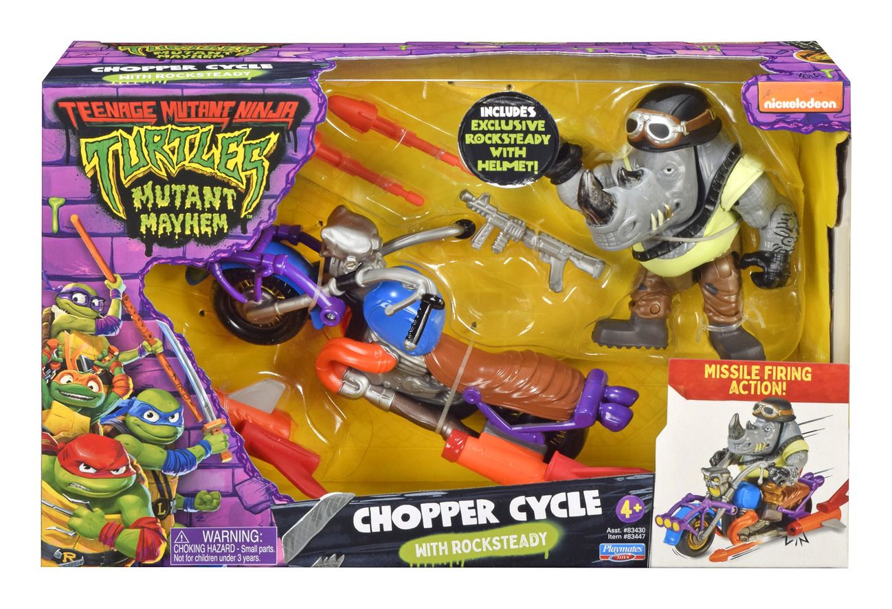 Teenage Mutant Ninja Turtles Movie Rocksteady Cycle