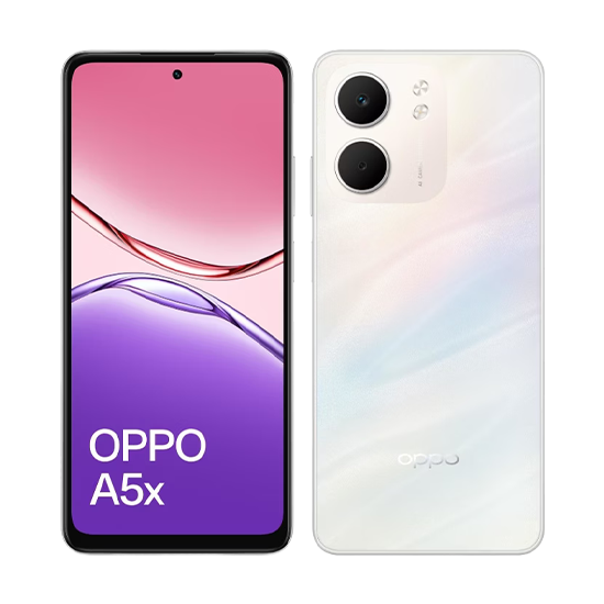 Oppo A5x 4G Dual Sim 4GB RAM 128GB - Laser White