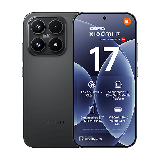 Xiaomi 17 5G Dual Sim 12GB RAM 512GB - Black