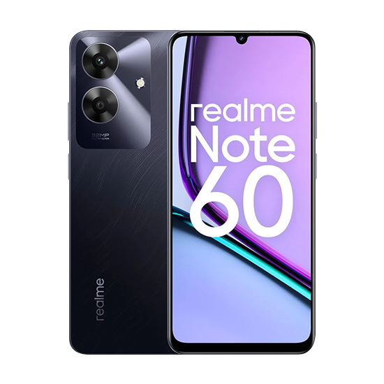 Realme Note 60 4G Dual Sim 4GB RAM 128GB - Marble Black