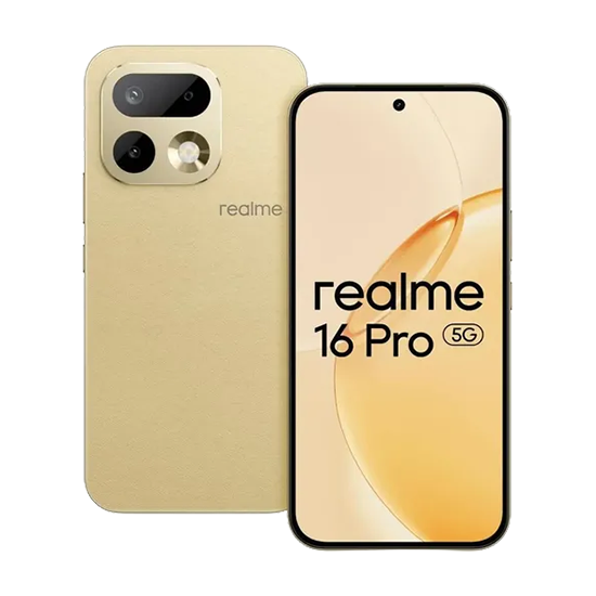 Realme 16 Pro+ 5G Dual Sim 8GB RAM 256GB - Master Gold