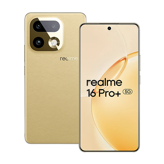 Realme 16 Pro+ 5G Dual Sim 12GB RAM 512GB - Master Gold