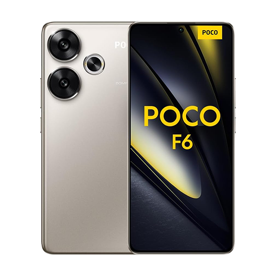 Xiaomi Poco F6 5G Dual Sim 8GB RAM 256GB - Titanium Grey