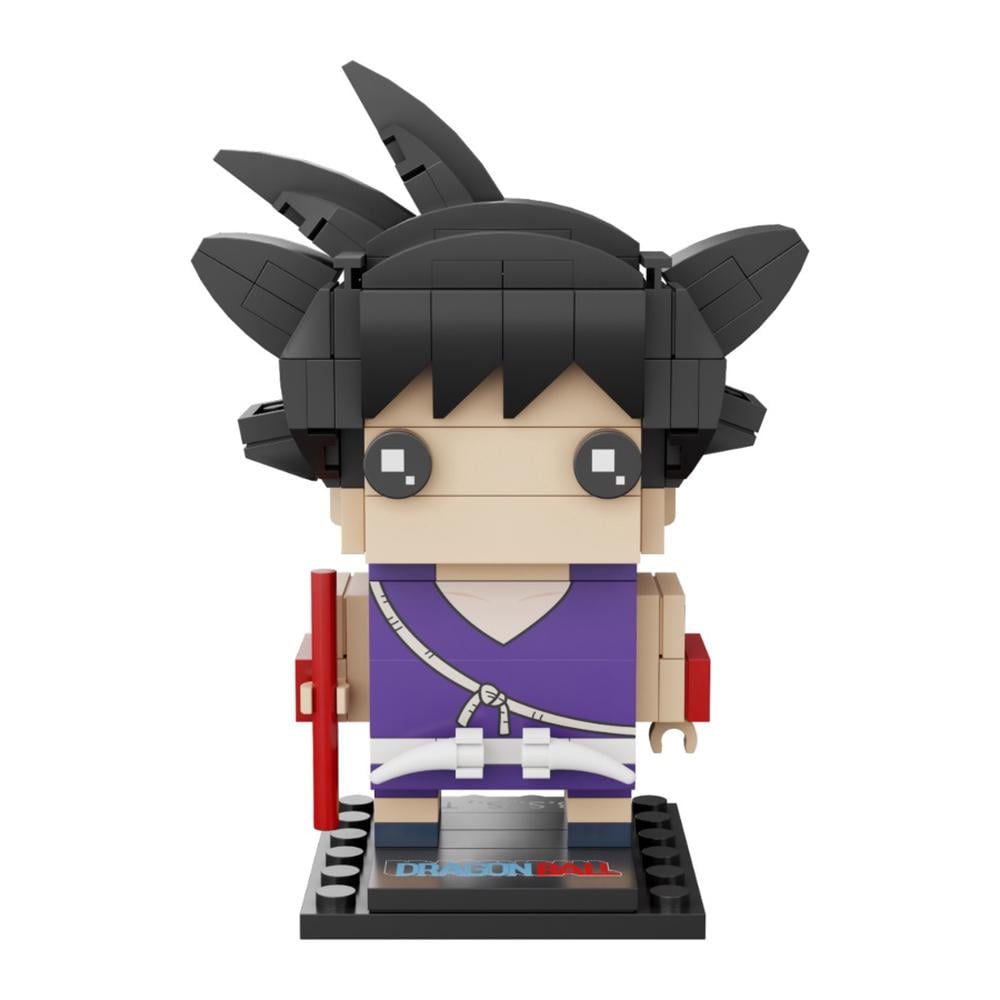 Pantasy Dragon Ball Goku Building Block Set - 3.6" Anime Action Figure Toy