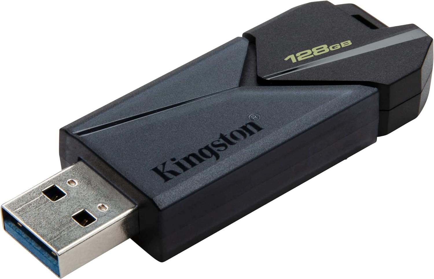 Kingston DataTraveler Exodia Onyx USB Flash Drive 3.2 Gen 1 DTXON/128GB - with Sleek Moving Cap