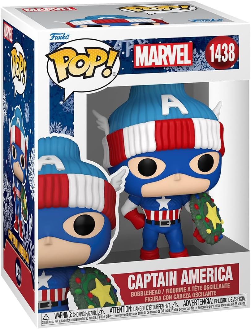 POP! Heroes: Holiday '24 - Captain America