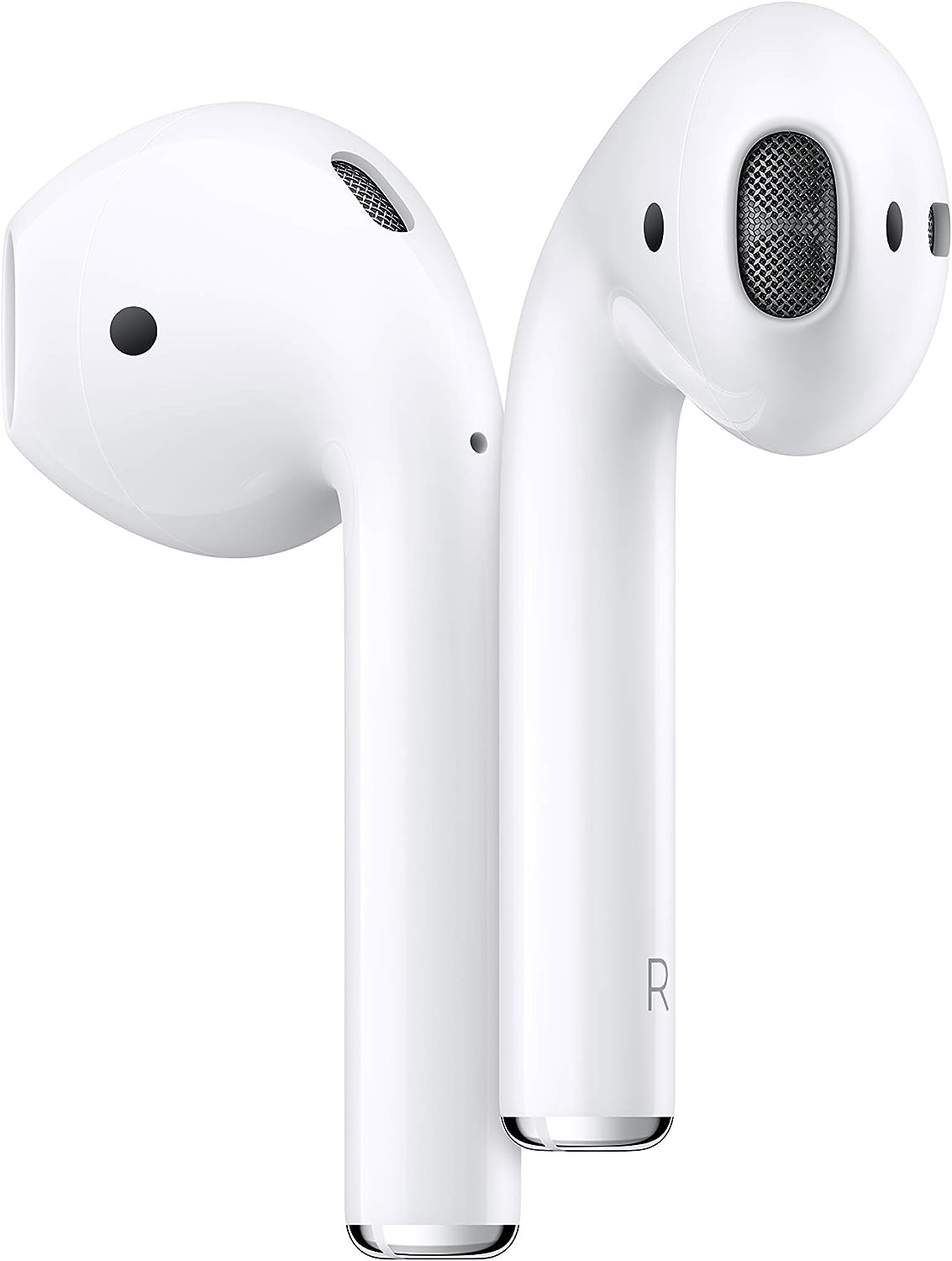 Apple AirPods (2nd Generation) Wireless Ear Buds, Bluetooth Headphones with Lightning Charging Case Included, Over 24 Hours of Battery Life, Effortless Setup for iPhone