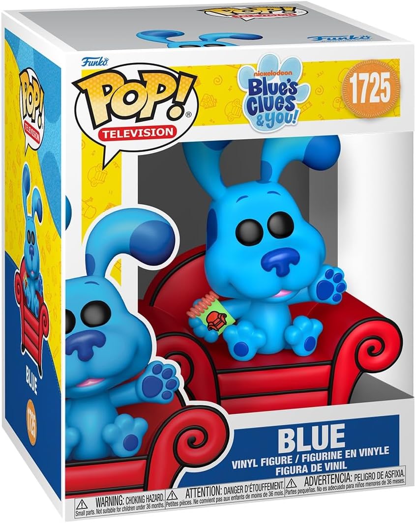 Funko Pop! Premium: Blues Clues - Blue With Couch - Collectable Vinyl Figure - Gift Idea - Official Merchandise