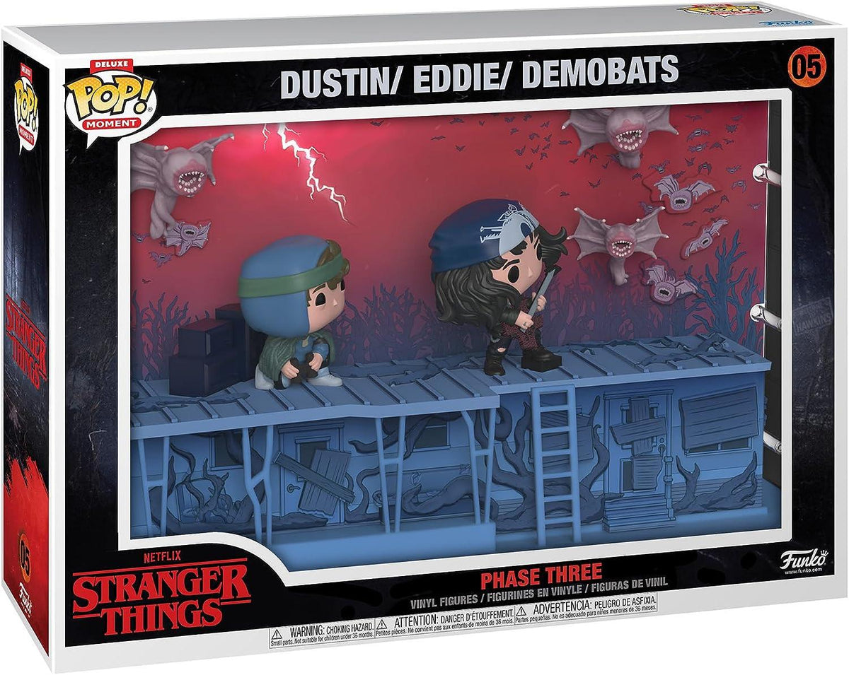 POP Moments DLX: Stranger Things POP Moments DLX - Stranger Things - Dustin, Eddie and the Demobats - Phase Three